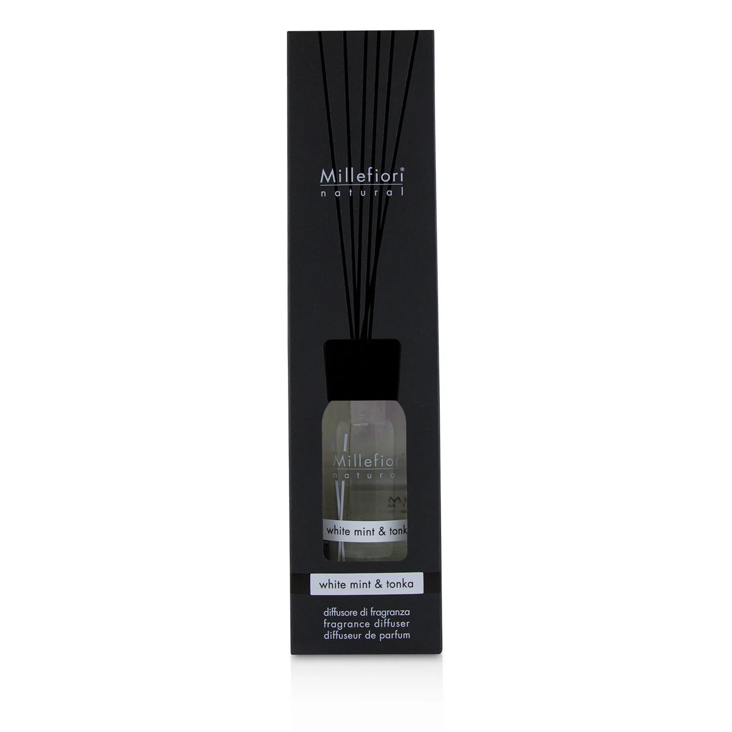 Millefiori Natural Fragrance Diffuser - White Mint & Tonka  100ml/3.38oz