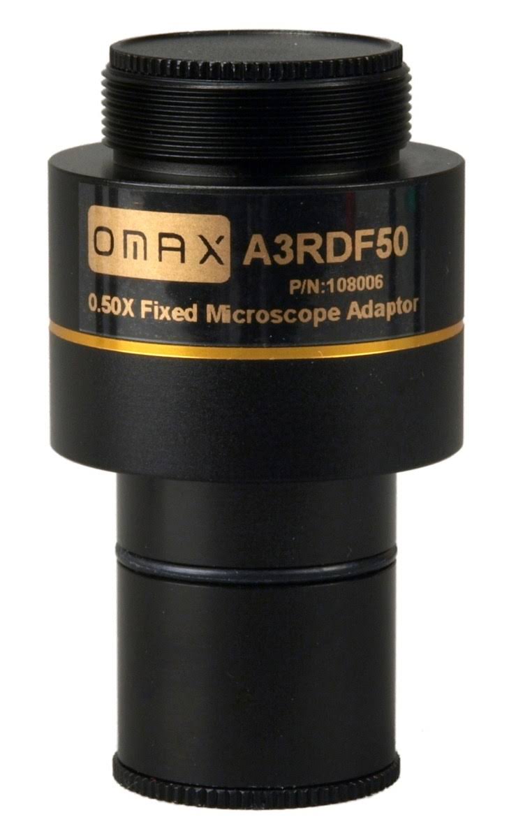 OMAX 5.0MP USB Digital Camera for Microscope with 0.01mm Calibration Slide (Windows/Mac/Linux) A3550U