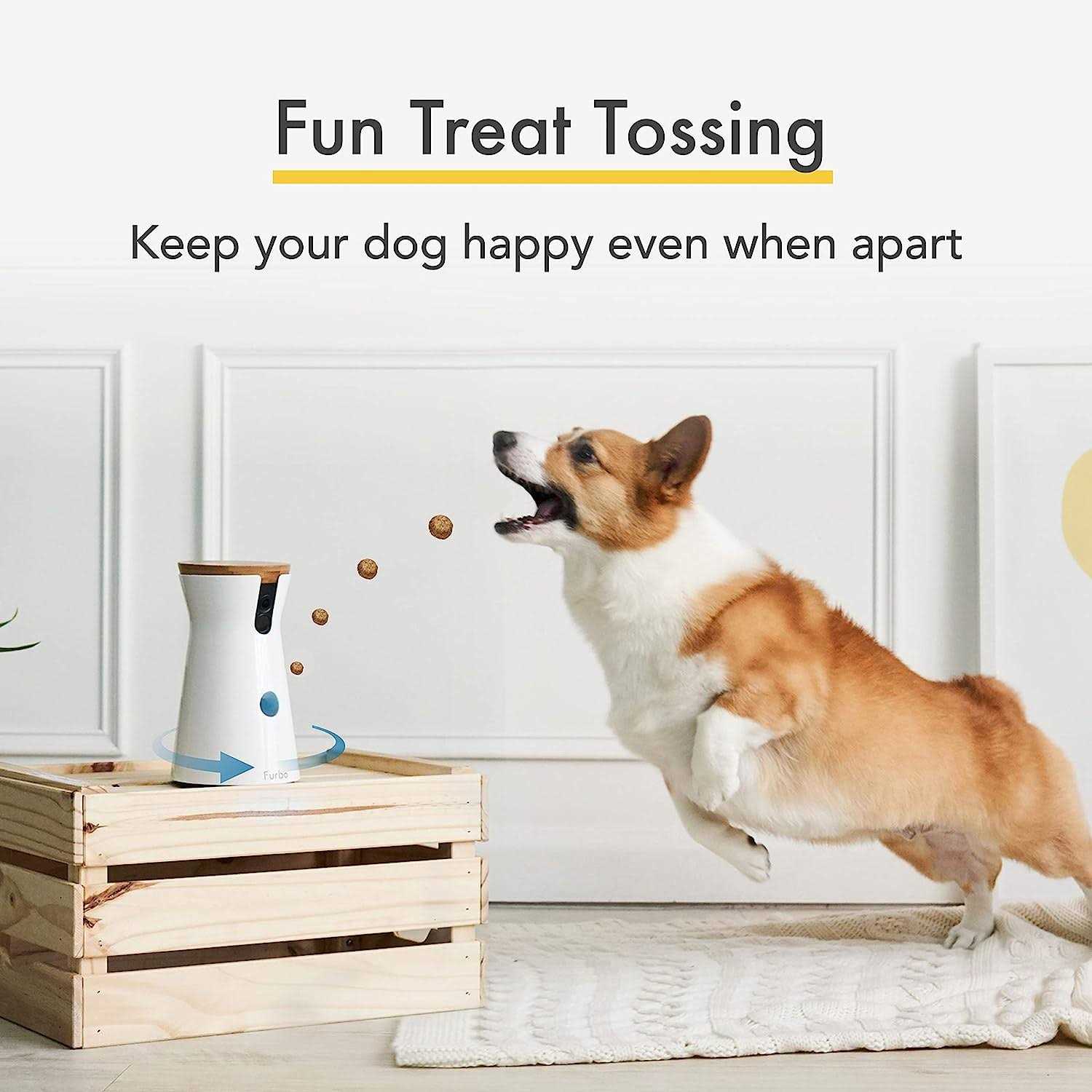 Furbo 360° Dog Camera Rotating 360° View Wide-Angle Pet Camera FURBO3 - Pet Supplies online store