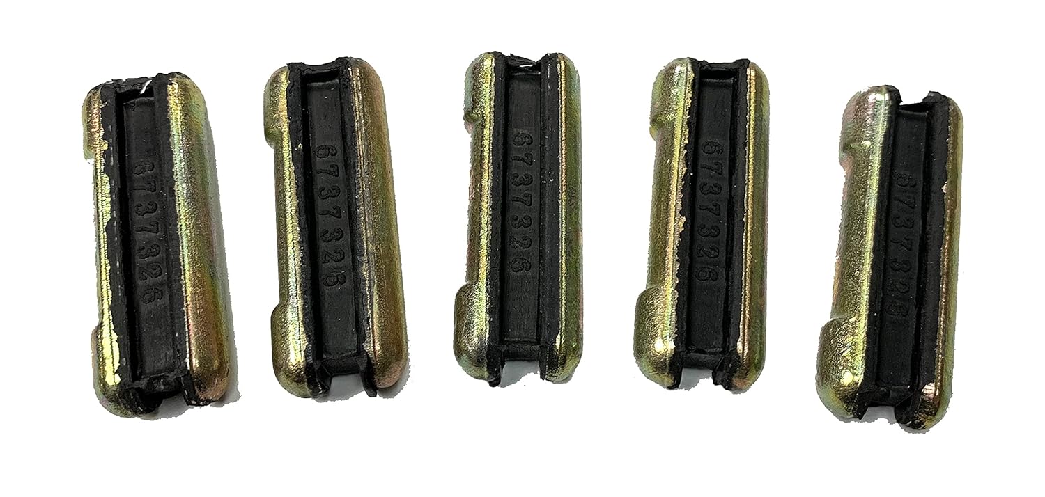 H&L Tooth Company 7102097 Flare Wide Bobcat Style Skid Steer and Mini Excavator Bucket Teeth (5 Pack) with 6737326 Bobcat Style Flexpins.