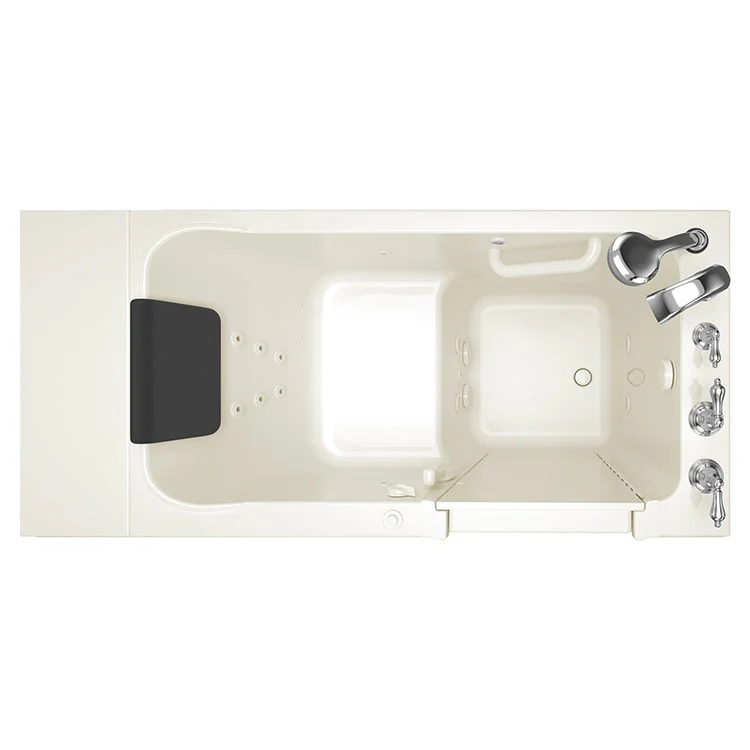 3051 Series 30"W x 51"L Acrylic Walk-In Whirlpool Bathtub with Right-Hand Drain/Faucet