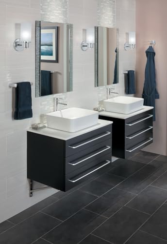 Moen Align Chrome One-Handle Single Hole Modern Vessel Sink Bathroom Faucet, 6192
