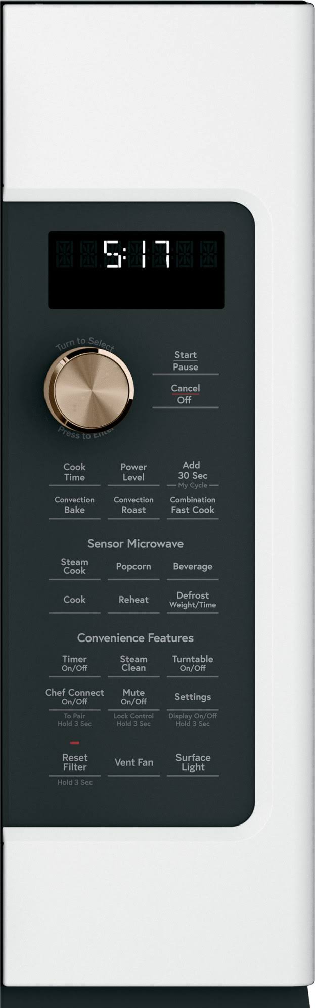 CVM517P4MW2 | Cafe 1.7 Cu. ft. Over The Range Convection Microwave - Matte White