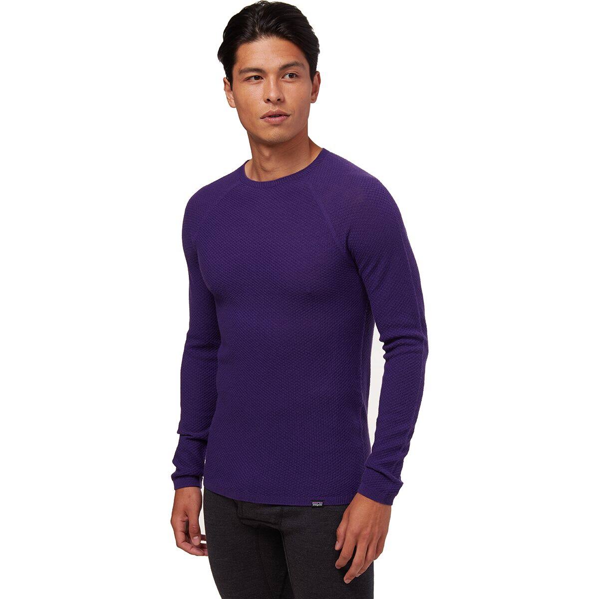 Patagonia Capilene Air Crew - Men&s L Purple