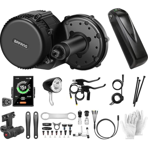 Bafang Electric Bike Conversion Kit Mid Motor BBS-HD 48 V 1000 W Motor Accessories Display Optional Kit Downtube Battery