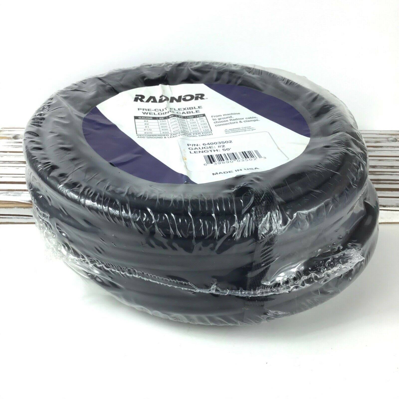 50 ft. Welding Cable, Radnor, RAD64003502