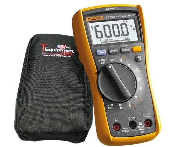 Fluke 117-KIT | Electricians True RMS Multimeter with C-66 Softcase