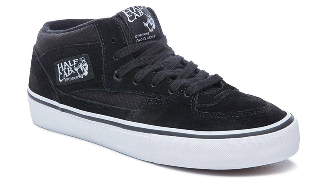 Vans Half Cab Pro - Black/Black/White
