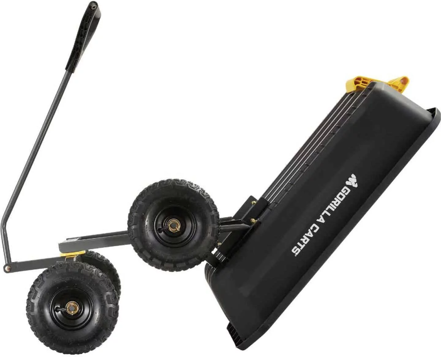 Gorilla Carts 4 Cu. Ft. 600 Lb. Poly Garden Cart - Radiant Selections