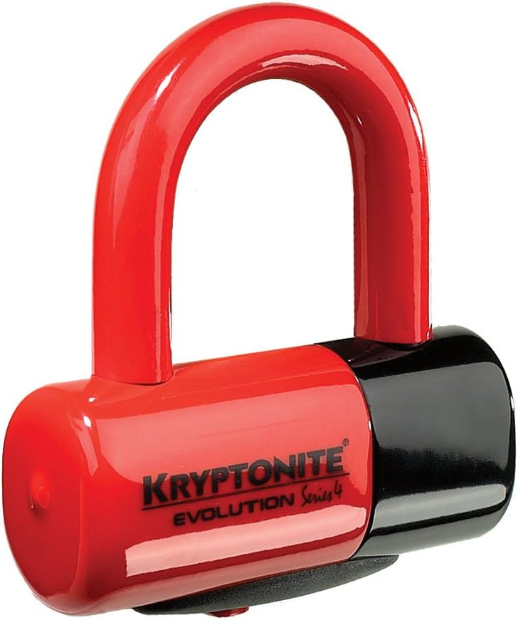Kryptonite Evolution Series 4 Bicycle Disc Bike Lock (Black) , 14 Millimeter Pack of 2