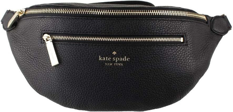 Kate Spade New York Leila Pebble Leather Belt Bag (black)