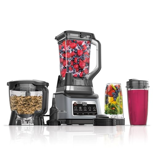 Ninja BN751 Professional Plus DUO Blender, 1400 Peak Watts, 3 Auto-IQ Programs for Smoothies, Frozen Drinks & Nutrient Extractions