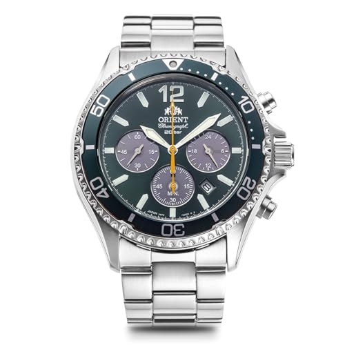 Orient Men's Solar Panda Made in Japan Mako マコ Quartz Watch