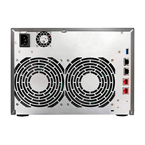 Asustor Lockerstor 4 Gen2 - AS6704T | 4-Bay NAS, Quad-Core 2.0GHz Processor, 4 M.2 NVMe Slots (PCIe 3.0), Dual 2.5GbE, Expandable to 10GbE