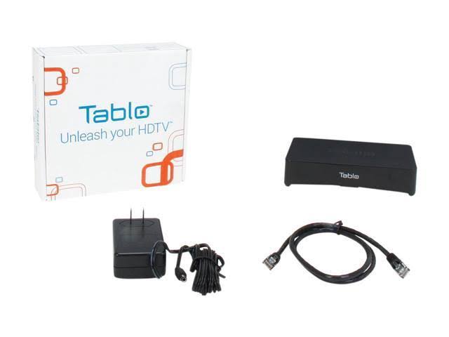 Tablo - 4-Tuner Digital Video Recorder for HDTV Antennas with Wi-Fi - Black