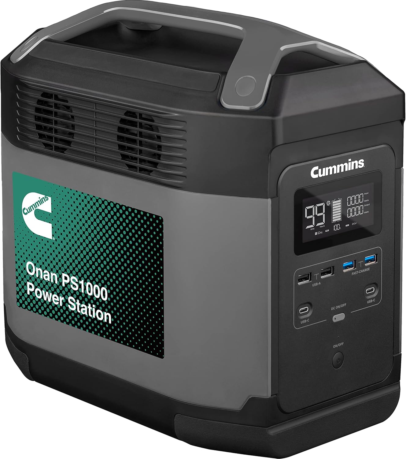 Cummins Onan PS1000 Power Station Lithium-ion Battery Power Inverter Generator with 3000 Peak Watts