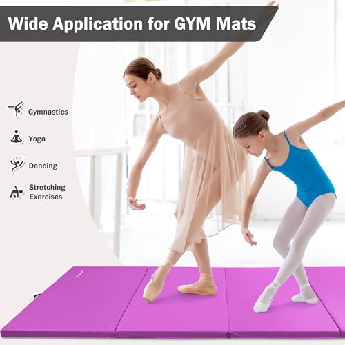 Extra Thick Folding Exercise Gymnastics Mat