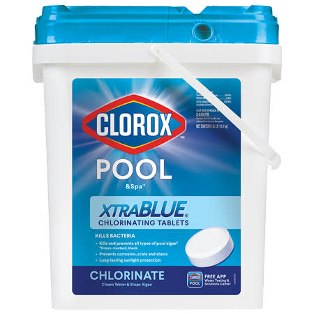 Clorox Pool and Spa XtraBlue Chlorinating Tablets 35 lb, Size: 35 lbs
