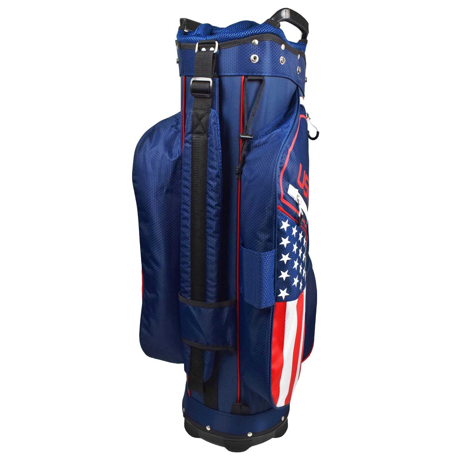 Hot-Z Golf USA Flag Cart Bag - Sports Supplies Online Store