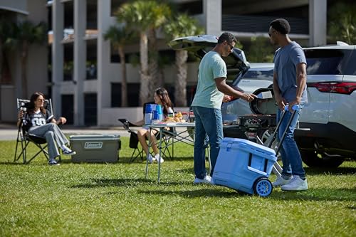 Coleman Pro Heavy-Duty 45qt Ultra-Light Premium Hard Cooler, Extra-Thick Insulation Keeps Ice up to 4 Days, 74-Can Capacity