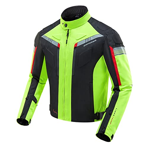 Motorcycle Jacket Motorbike Biker Waterproof Jackets Windproof Full Body Protective Gear Armoured Summer Winter for Men