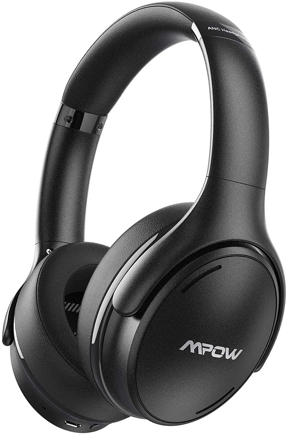 Mpow H19 IPO Active Noise Cancelling Headphones, Bluetooth 5.0 Headphones with CVC8.0 Mic, Deep Bass, Quick Charge 35h Playtime
