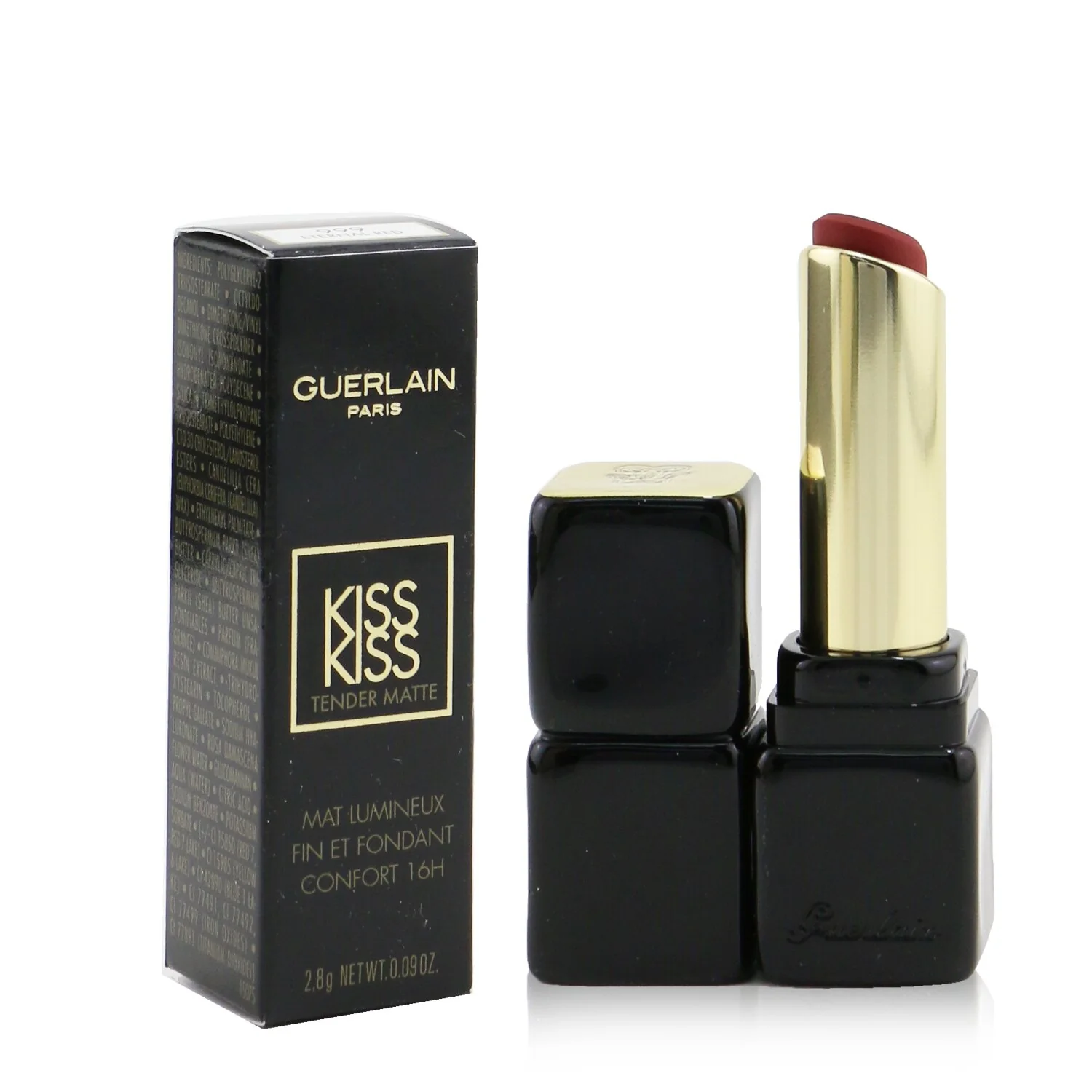 Guerlain Kisskiss Tender Matte Lipstick - # 940 My Rouge  2.8g/0.09oz