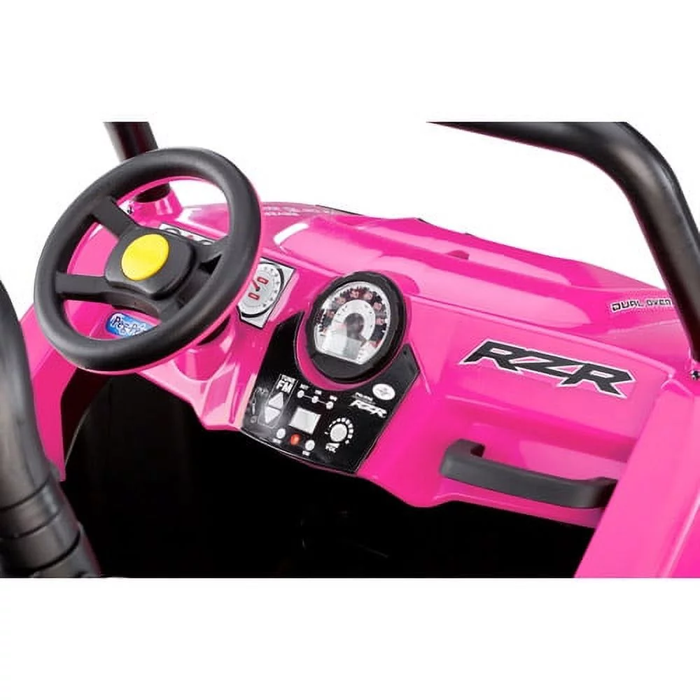 Peg Perego Polaris Ranger RZR 900 12-Volt Battery-Powered Ride-On, Red