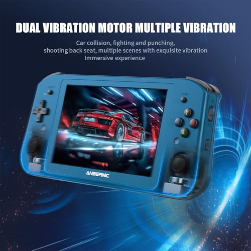 Win600 Handheld Game Console with 30+ Emulators 35K+ Preloaded Games 5.49” IPS Touchscreen WiFi & Bluetooth 8K TV Output Portable Video Game Console
