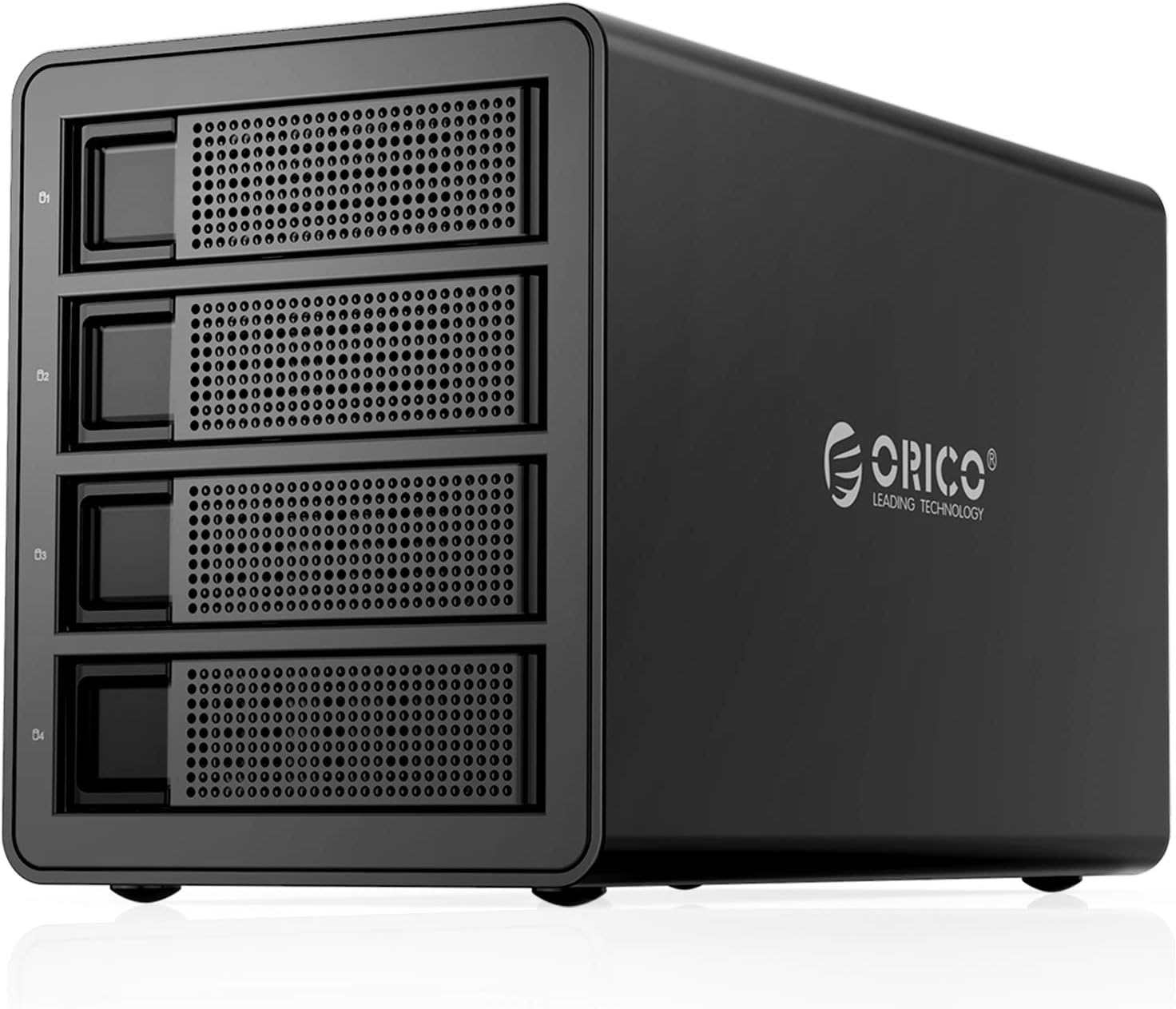 ORICO 4 Bay USB 3.0 to SATA External Hard Drive RAID Enclosure Support 64TB
