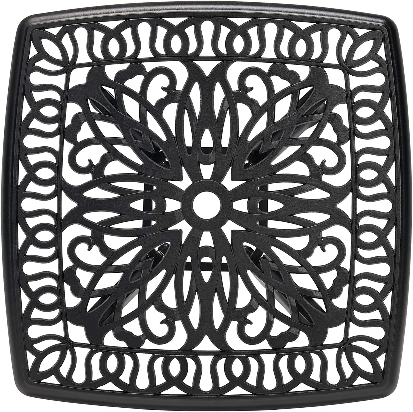 Laurel Canyon 3-Piece Cast Aluminum Patio Bistro Sets Antique Copper Finish Outdoor Furniture with Rust-Resistant Small Round Table and 2 Chairs for