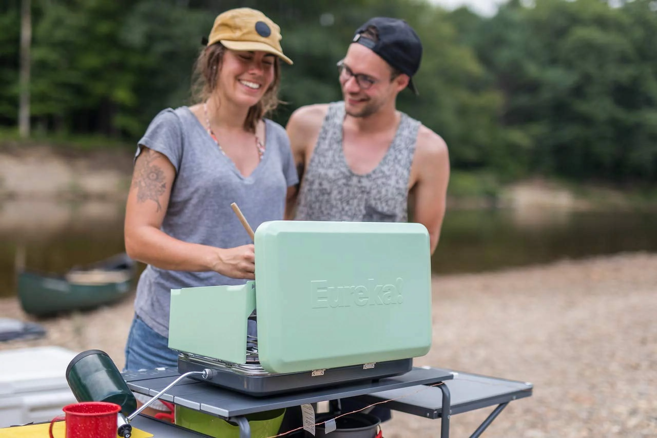 Eureka ERK2572193 Quite Green & Dark Shadow Ignite Stove