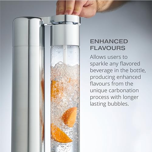 Twenty39 qarbo CLASSIC Sparkling Water Maker Machine - Soda Beverage Carbonator for Home, Seltzer & Carbonated Beverage Dispenser