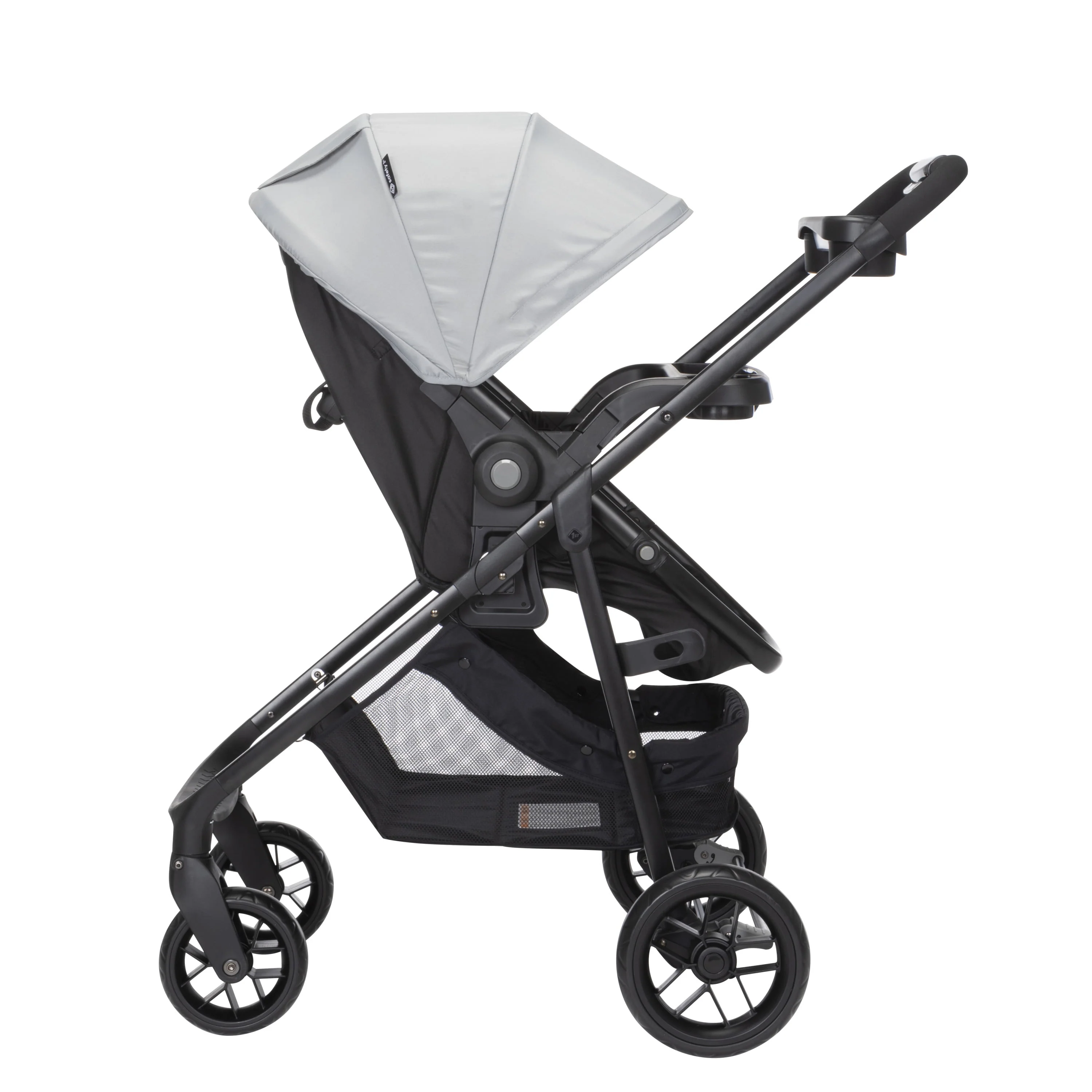 Safety 1st Grow and Go Sprint Modular Travel System Stroller with Rear-Facing Infant Car Seat, Whisper Grey
