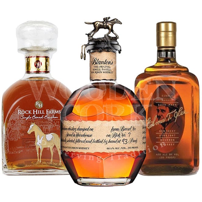 Blanton's Bourbon & Rock Hill Farms Bourbon & Elmer T. Lee Bourbon Bundle - Nestor Liquor