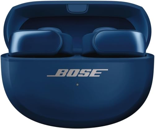 Bose Ultra Open Bluetooth Earbuds, True Wireless Earbuds with OpenAudio for Awareness, Clip On Design for Comfort, Immersive Audio