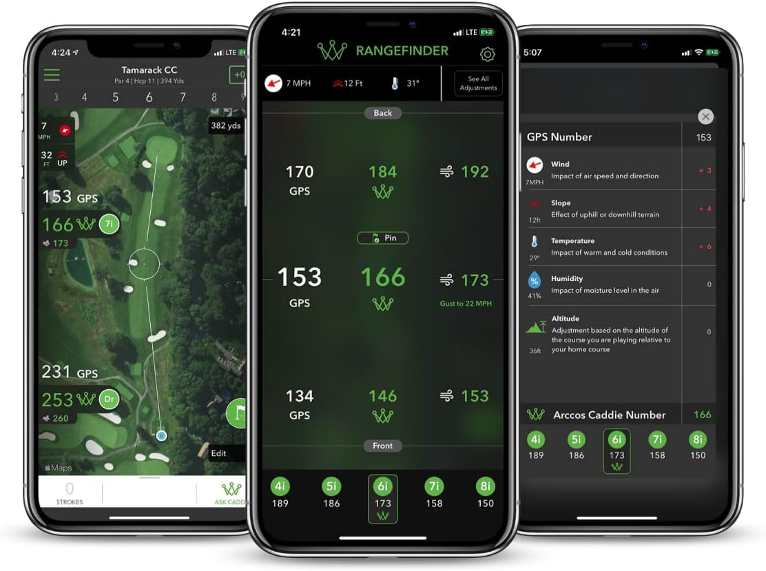 Arccos Caddie Bundle: Smart Sensors + Link