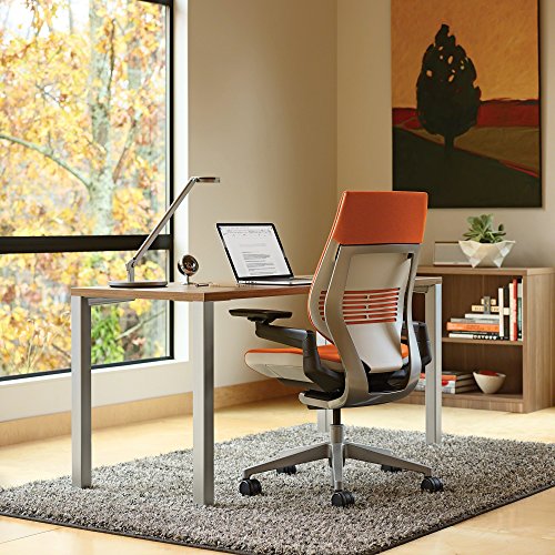 Steelcase Gesture Office Chair - Ergonomic Work Chair with Wheels for Carpet - Comfortable - Intuitive-to-Adjust for Desk - 360-Degree Arms