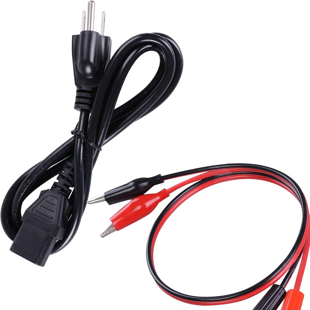 Yescom 110V AC 30V 10A DC Power Supply Precision Variable Digital Adjustable w Clip Cable