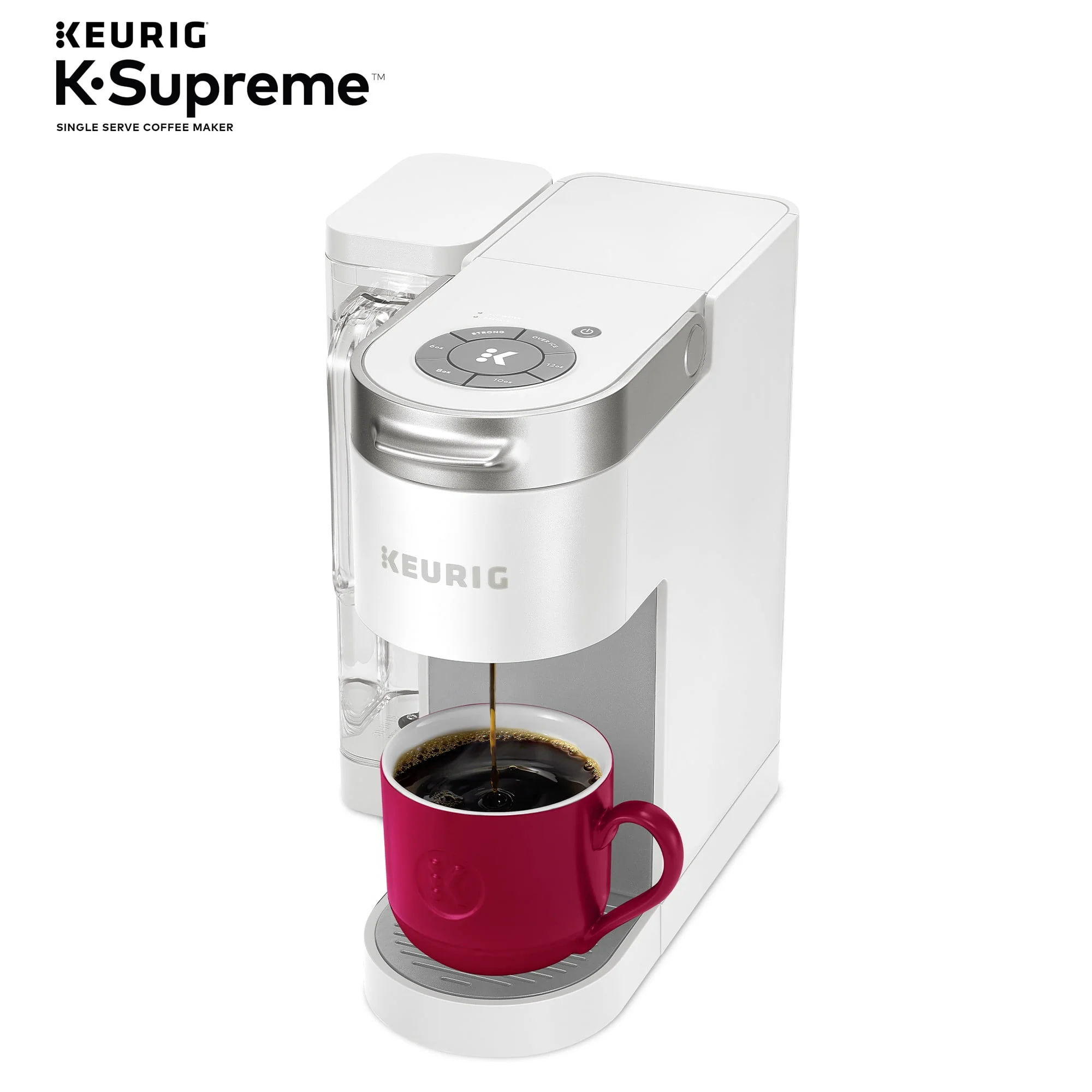 Keurig K-Supreme Single-Serve K-Cup Pod Coffee Maker, Black