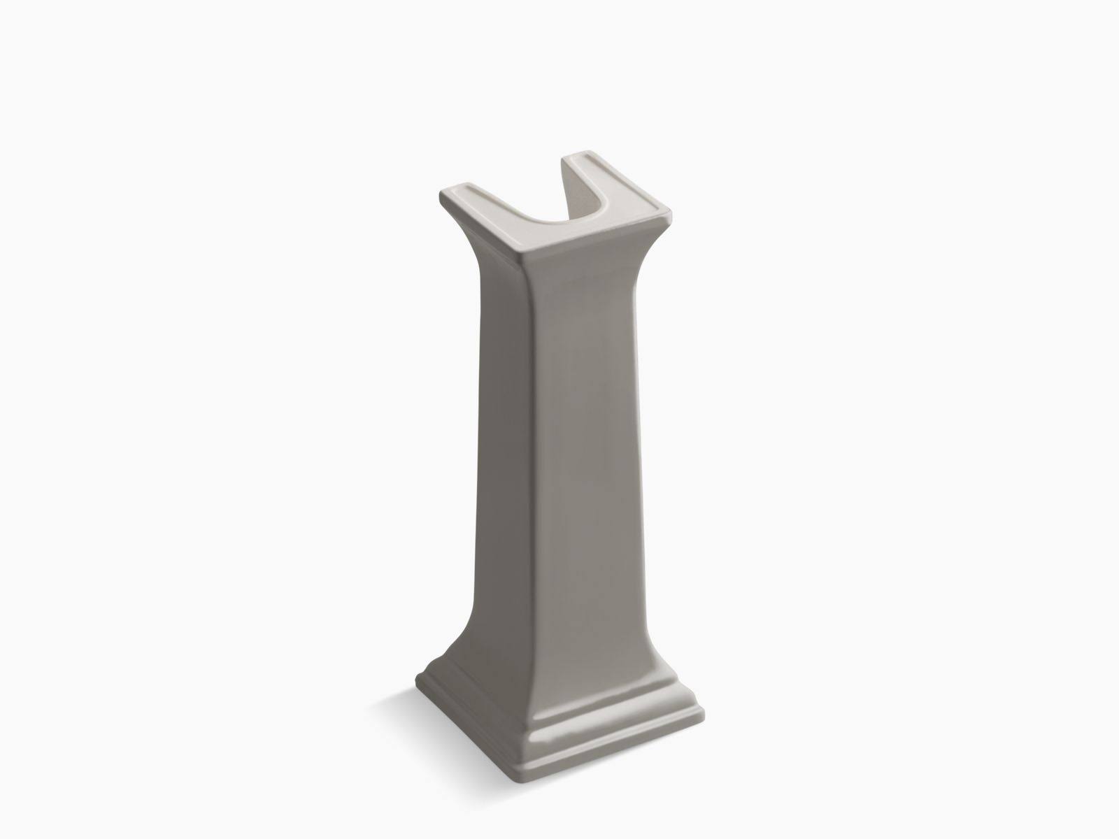 KOHLER K-2267-K4 Memoirs Bathroom Sink Pedestal, Cashmere