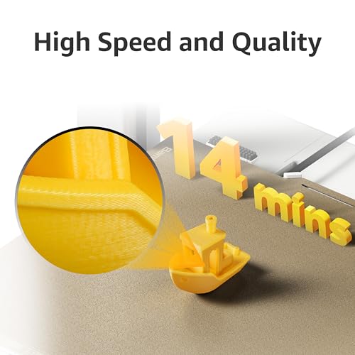 Bambu Lab A1 Mini 3D Printer, Support Multi-Color 3D Printing, Set Up in 20 Mins, High Speed & Precision