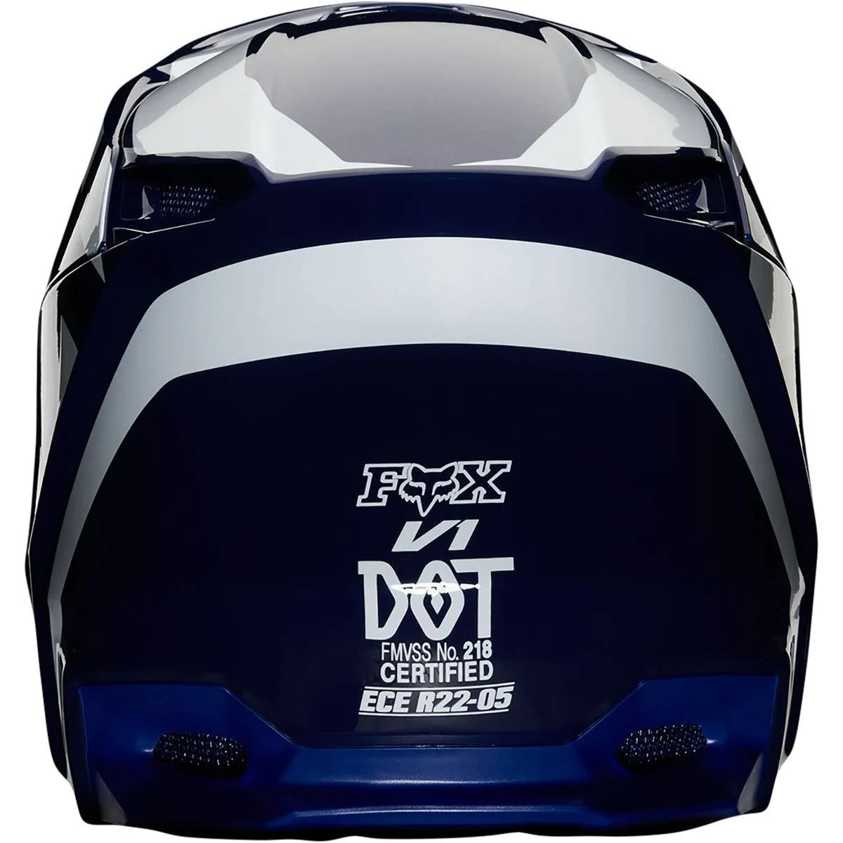 Fox Racing Youth V1 Prix Helmet Small Black/Yellow