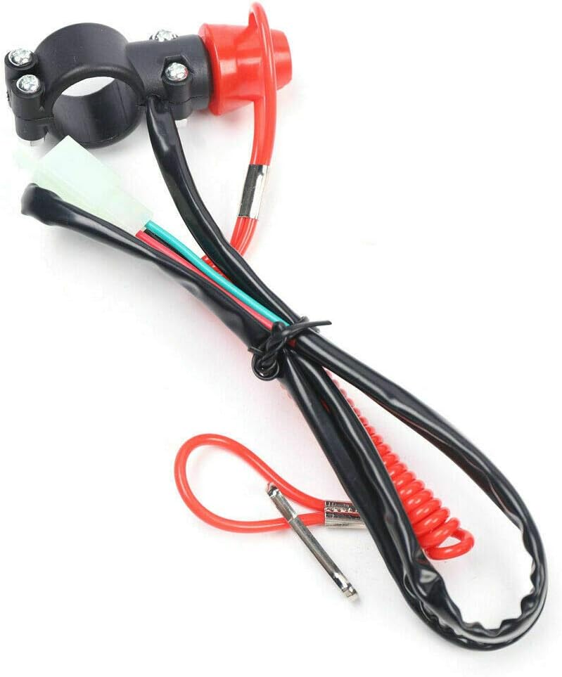 DENESTUS 49CC 2-Stroke Mini Pull Start Engine Starter Motor for Pocket Bike Mini Dirt Bike Mini ATV Scooter, Engine Motor Replacement Kits (US Stock)