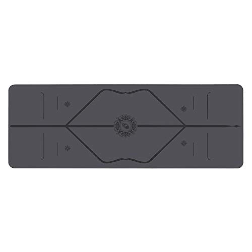 Liforme Special Yoga Mat – Free Yoga Bag Included - Patented Alignment System, Warrior-like Grip, Non-slip, Eco-friendly, Sweat-Resistant, Long, Wide