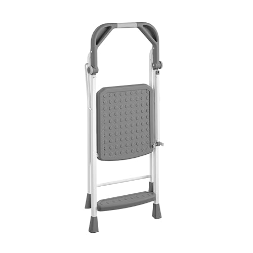COSCO 2-Step Kitchen Stepper&trade; Adult Folding Step Stool, Kids Folding "Helper" (Steel/Resin)