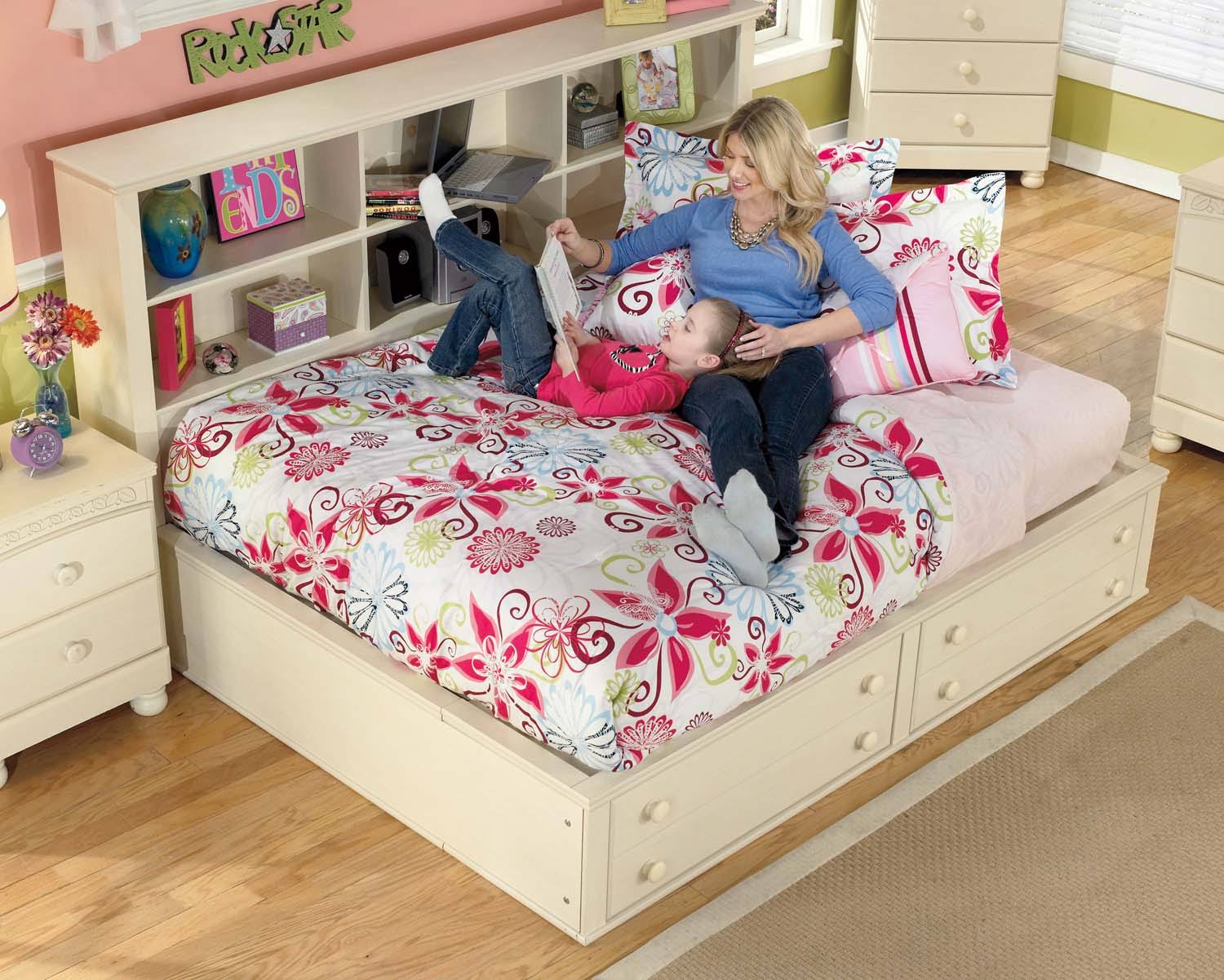 Signature Design Cottage Retreat Twin Bookcase Bed by Ashley