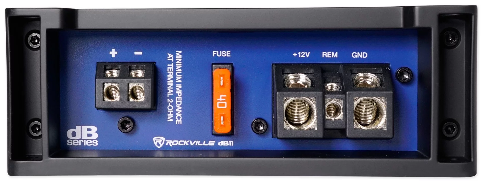 Rockville DK58 PACKAGE Dual 8" 1600w Loaded K5 Car Subwoofer Enclosure+DB11 Amp