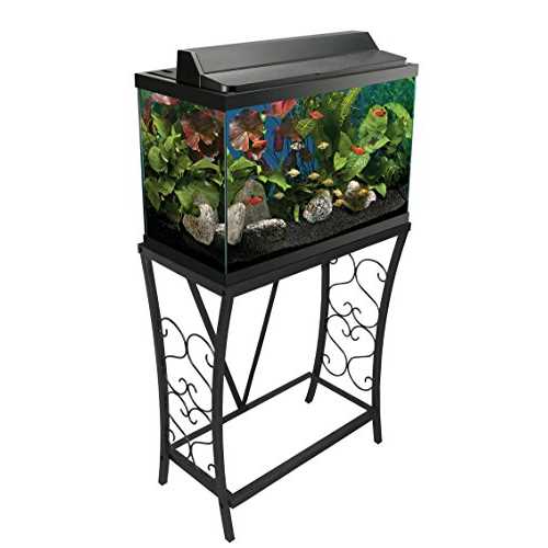 Aquatic Fundamentals 20 Gallon Metal Aquarium Stand - Pet Supplies online store