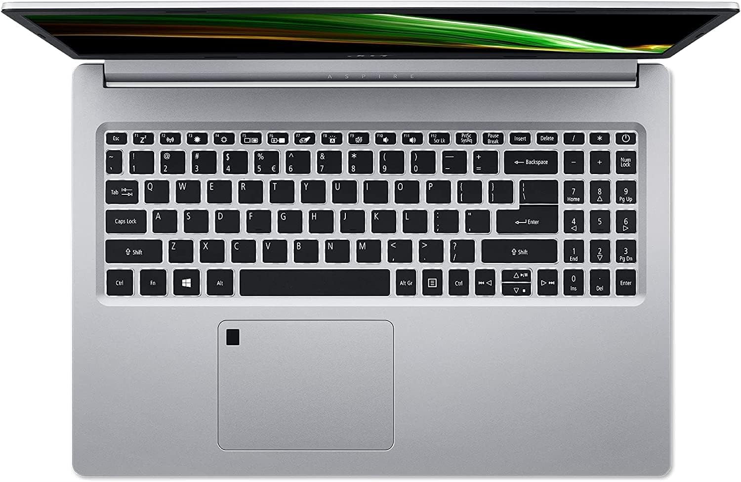 Acer Aspire 5 Slim 15.6" FHD IPS Premium Laptop | AMD Ryzen 7 3700U | Backlit Keyboard | Fingerprint Reader | Windows 11 (Silver